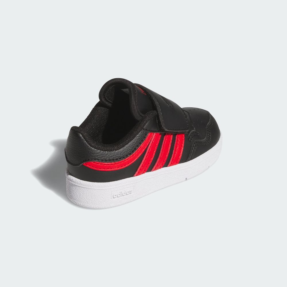 Foto 7 | Tenis Hoops 4.0 Kids Adidas Negro Niños