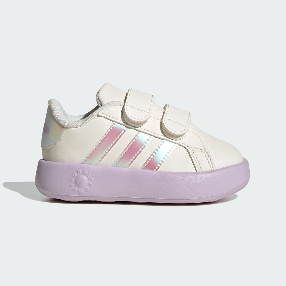 Foto 3 pulgar | Tenis Adidas Grand Court 2.0 Kids Adidas Blanco Niños