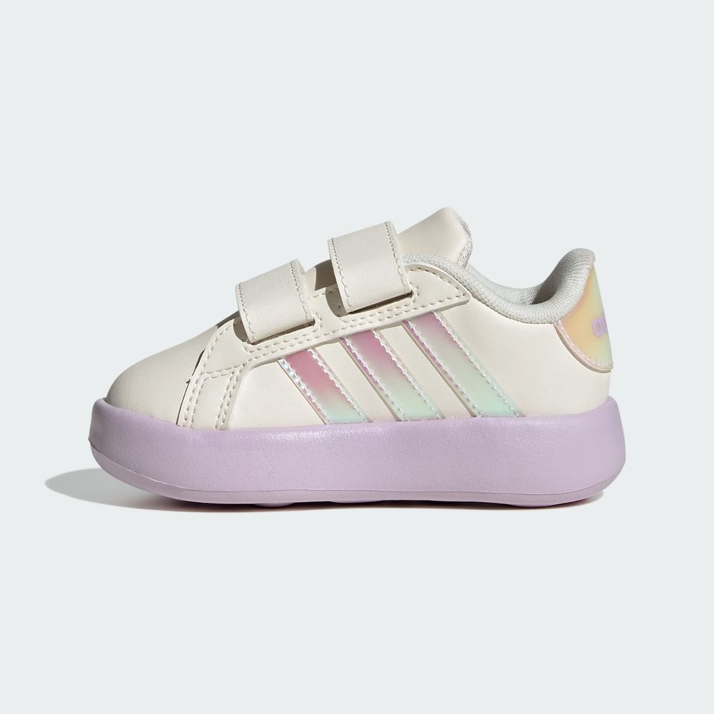 Foto 4 pulgar | Tenis Adidas Grand Court 2.0 Kids Adidas Blanco Niños