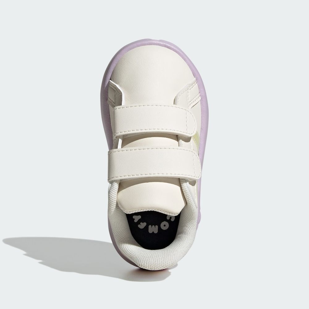 Foto 4 | Tenis Adidas Grand Court 2.0 Kids Adidas Blanco Niños