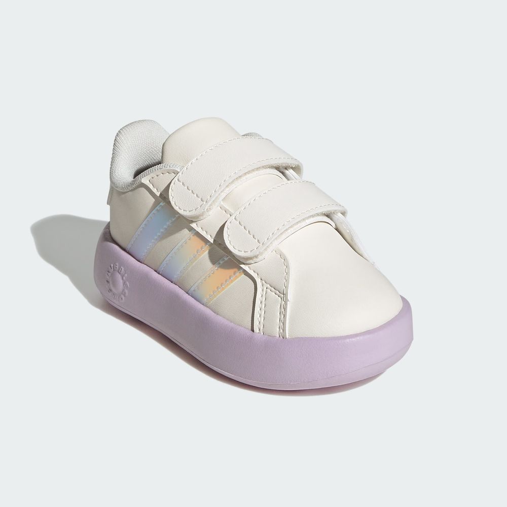 Foto 7 pulgar | Tenis Adidas Grand Court 2.0 Kids Adidas Blanco Niños