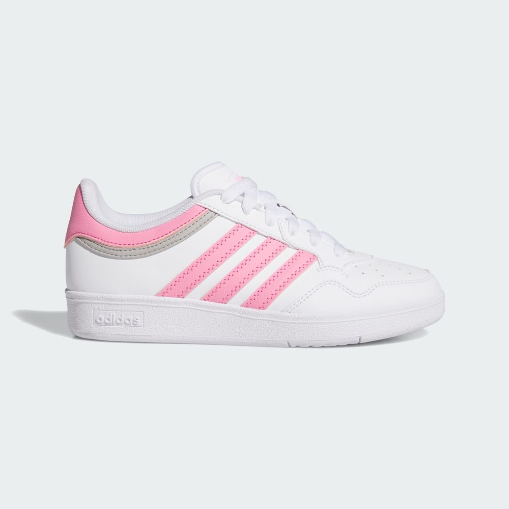 Foto 2 | Hoops 4.0 J Adidas Blanco Niños