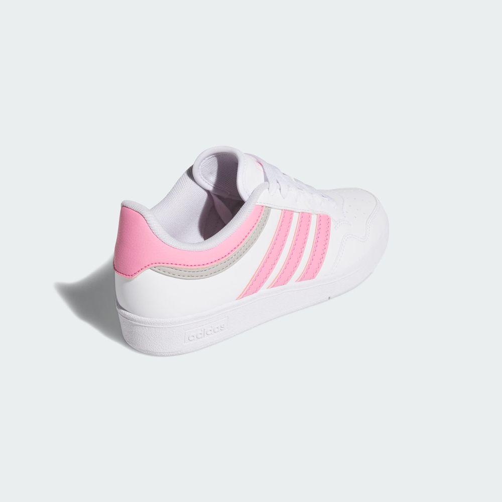 Foto 7 | Hoops 4.0 J Adidas Blanco Niños