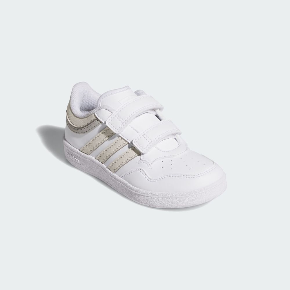 Foto 6 | Hoops 4.0 Cf C Adidas Blanco Niños