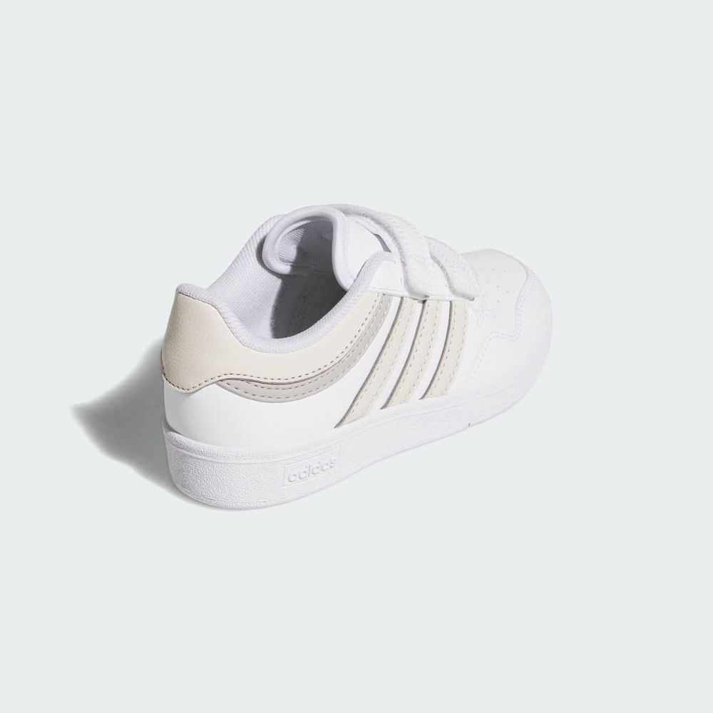Foto 7 | Hoops 4.0 Cf C Adidas Blanco Niños