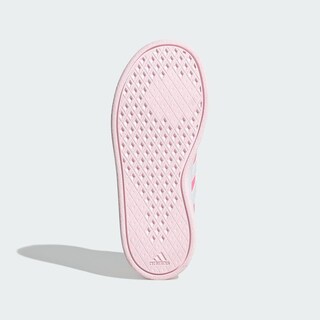Foto 5 | Tenis Breaknet Lifestyle Adidas Court Con Cordones Adidas Rosa Niños