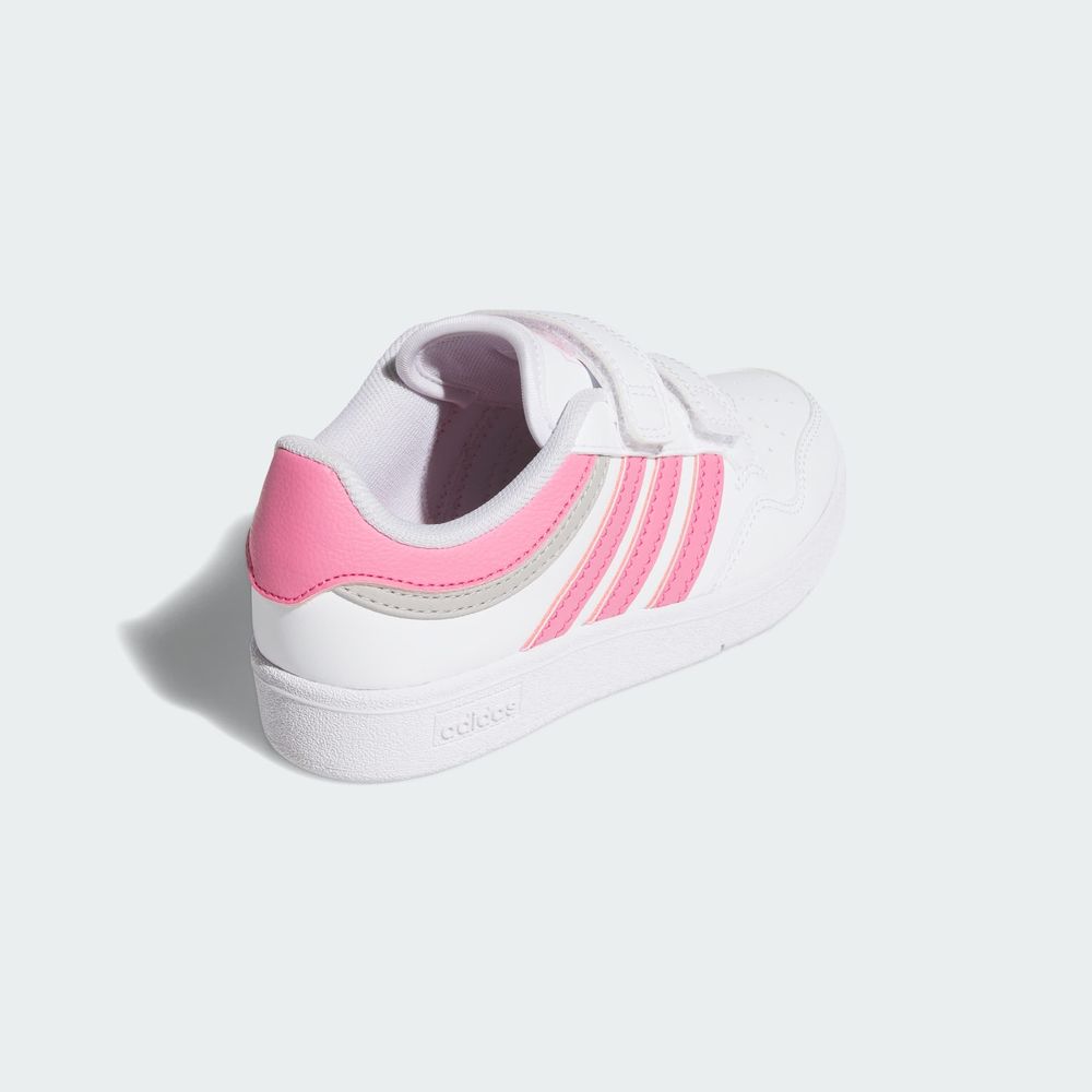 Foto 7 | Hoops 4.0 Cf C Adidas Blanco Niños