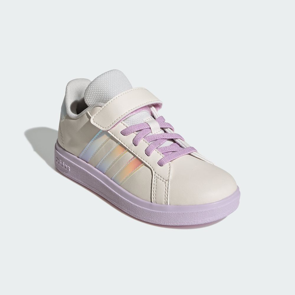 Foto 7 pulgar | Tenis Adidas Grand Court 2.0 Niños Adidas Blanco Niños