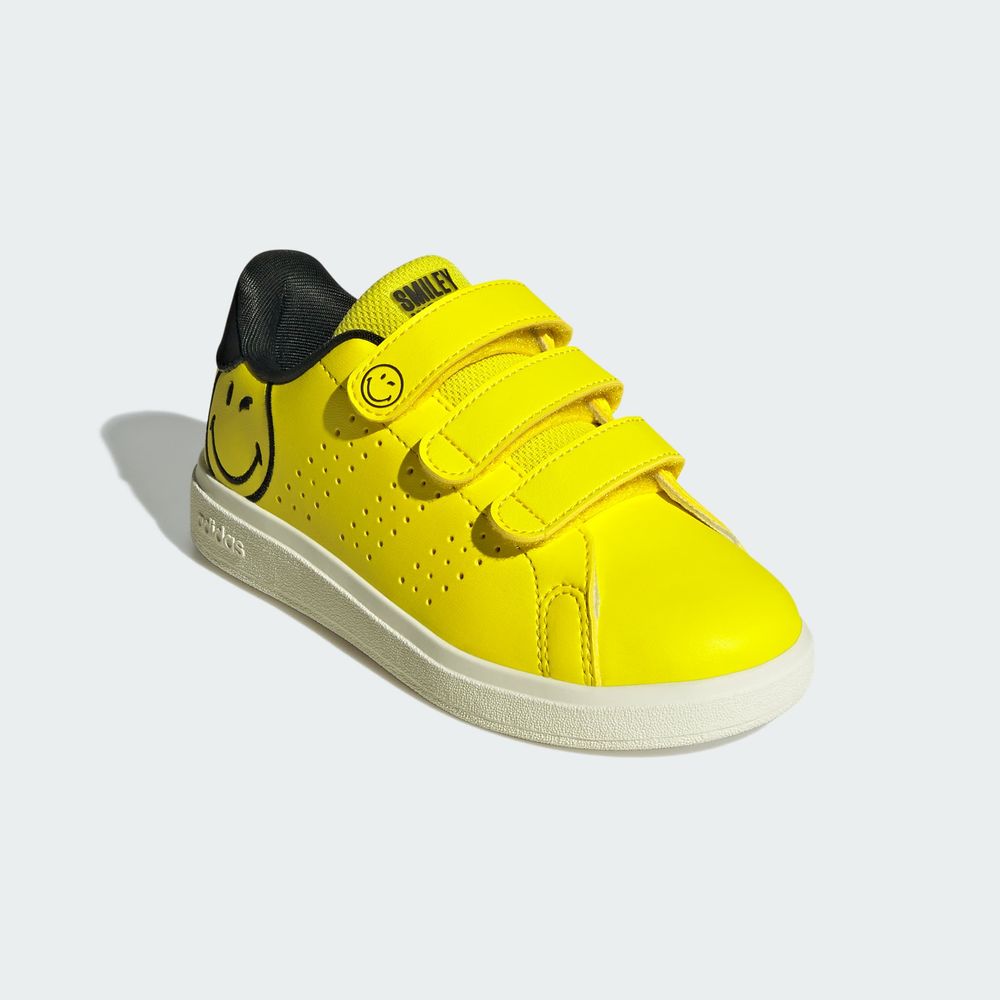 Foto 7 pulgar | Advantage Smiley Cf C Adidas Amarillo Niños