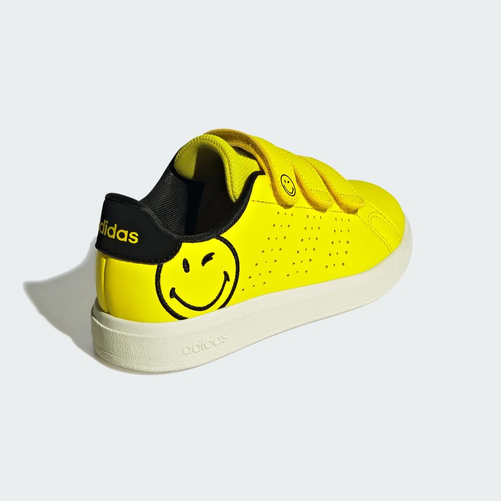 Foto 8 pulgar | Advantage Smiley Cf C Adidas Amarillo Niños