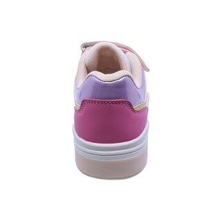Foto 4 | Tenis Casuales Para Niña Coqueta 203700-o Multicolor Con Ajuste Velcro Agujeta Elastica