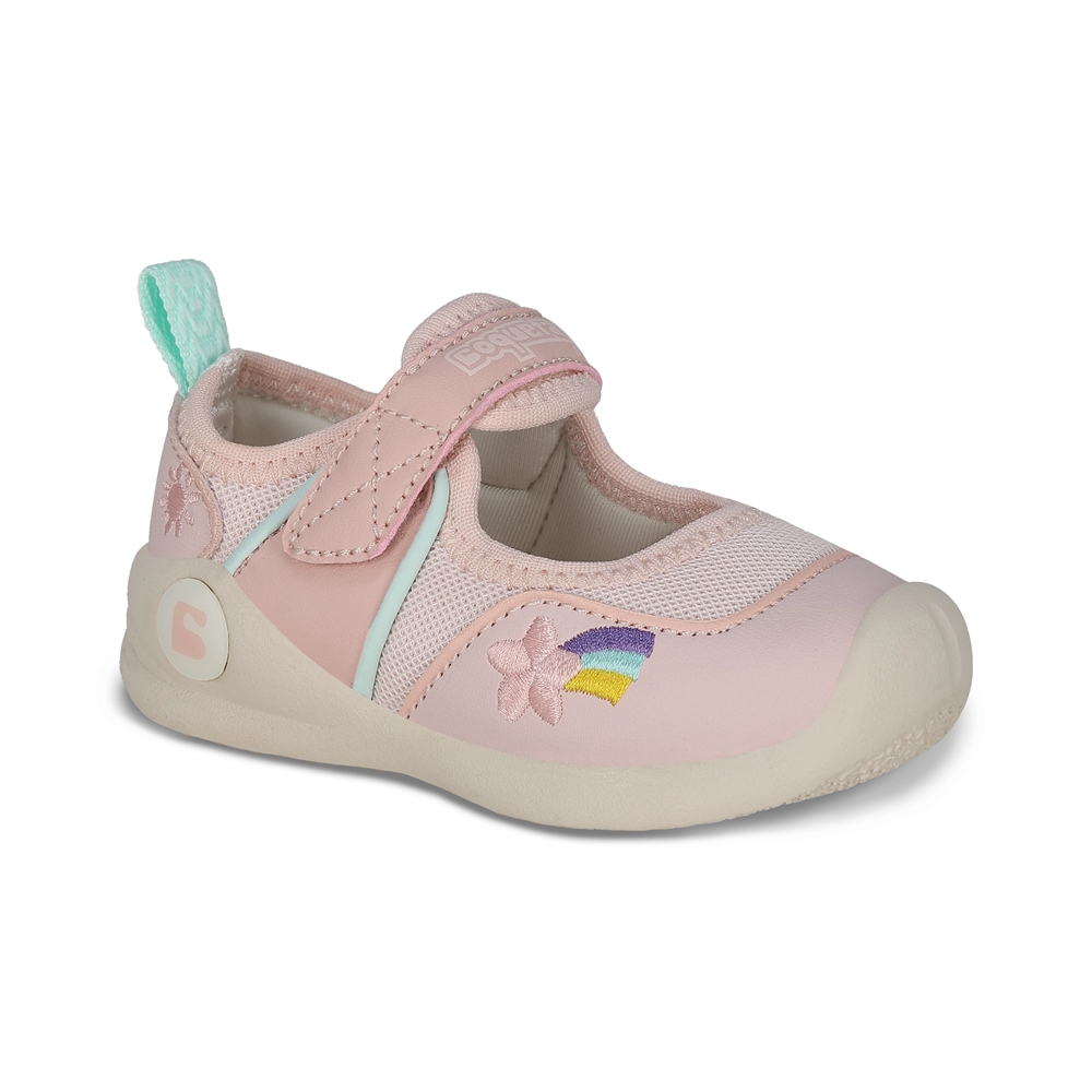 Foto 2 pulgar | Tenis Casual Para Niña Coqueta 203000-i Color Rosa Con Ajuste Velcro