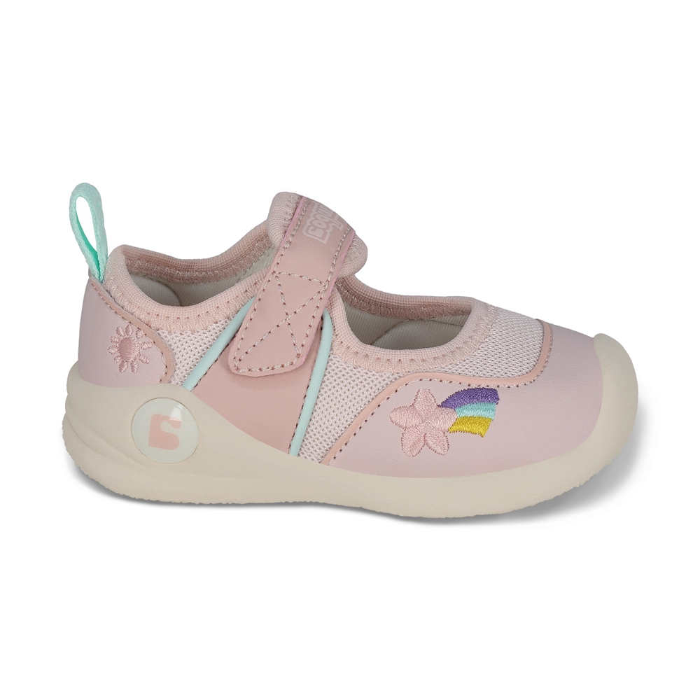 Foto 3 pulgar | Tenis Casual Para Niña Coqueta 203000-i Color Rosa Con Ajuste Velcro