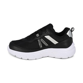 Foto 5 | Tenis Para Niña Color Negro 132707-a Con Ajuste De Agujeta.