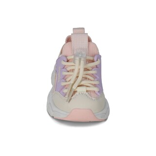 Foto 3 | Tenis Casual Para Niña Coqueta 203201-u Color Morado Con Detalles Y Ajuste De Agujeta