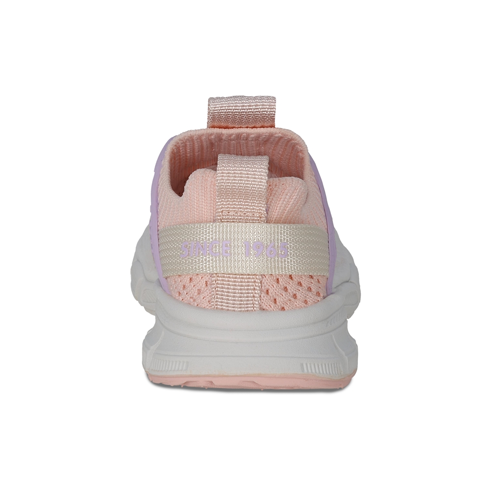 Foto 5 pulgar | Tenis Casual Para Niña Coqueta 203201-u Color Morado Con Detalles Y Ajuste De Agujeta