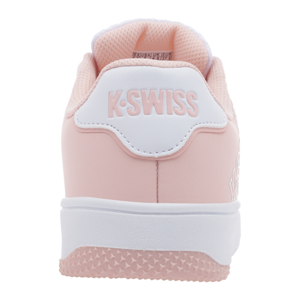 Foto 4 | Tenis K-swiss Salt Casuales Escolares Para Niña Color Blanco
