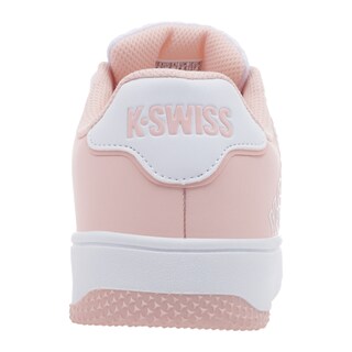 Foto 4 | Tenis K-swiss Salt Casuales Escolares Para Niña Color Blanco