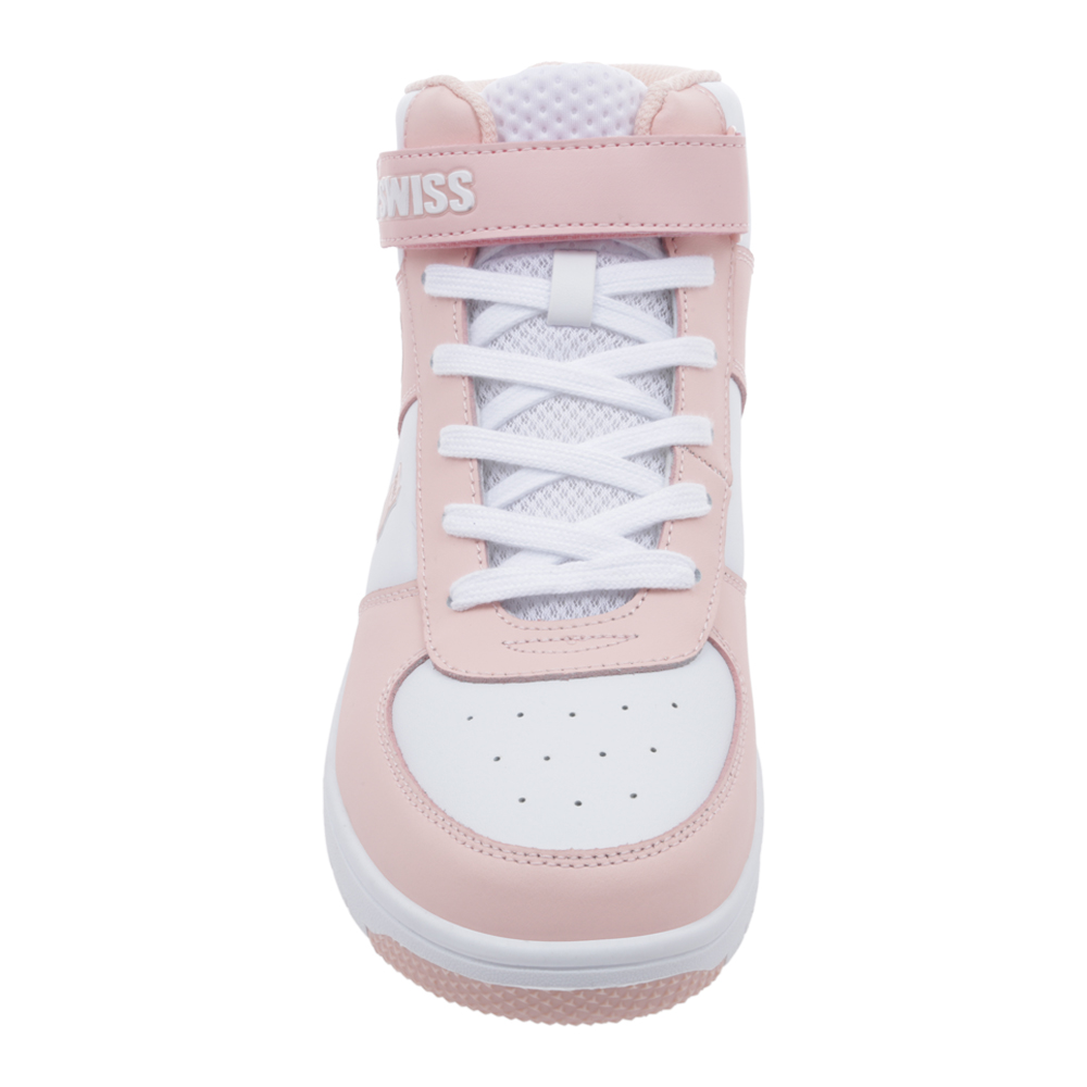 Foto 4 pulgar | Tenis K-swiss Salt Mid Jr Casuales Escolares Para Niña Color Blanco