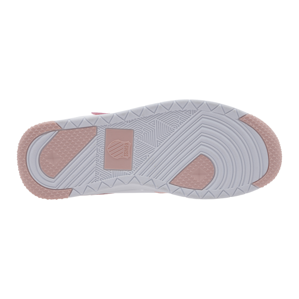 Foto 6 pulgar | Tenis K-swiss Salt Mid Jr Casuales Escolares Para Niña Color Blanco