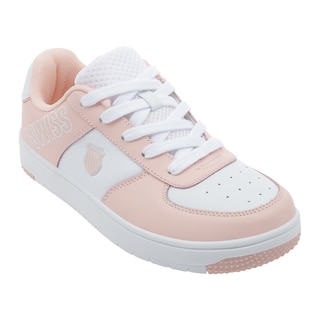 Foto 2 | Tenis K-swiss Salt Casuales Escolares Para Niña Color Blanco