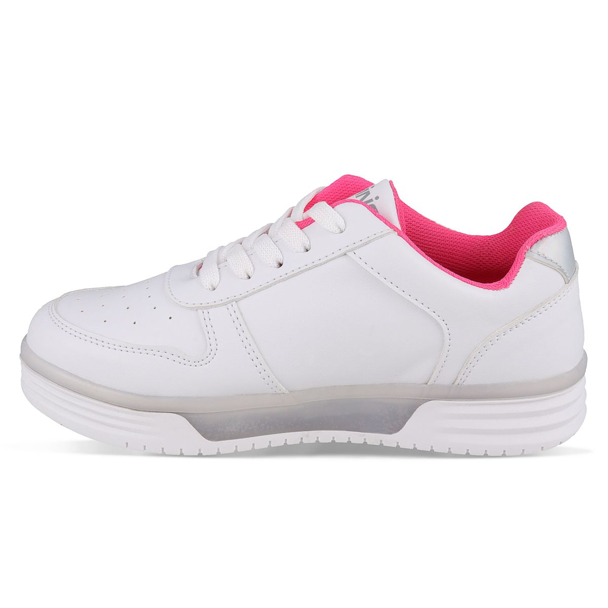 Foto 4 pulgar | Tenis Casual Con Luces Dominiq 2459 Color Blanco/blanco Para Niña
