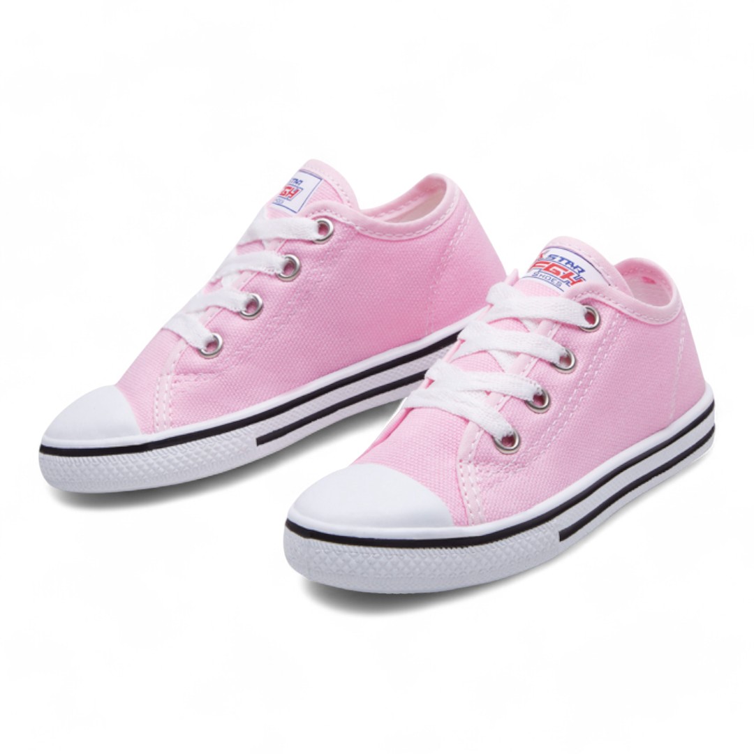 Foto 4 pulgar | Tenis Calzado Watanabe Rosa Niña Tela