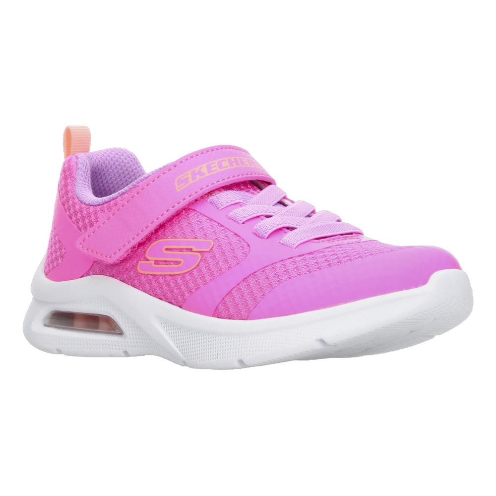 Foto 2 | Tenis Skechers Niña Go Run Rosa Velcro Y Cintas Elásticas Rosa