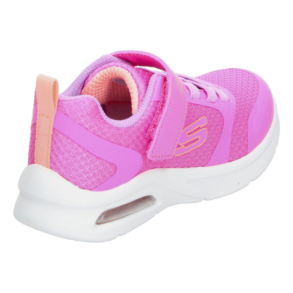 Foto 3 | Tenis Skechers Niña Go Run Rosa Velcro Y Cintas Elásticas Rosa