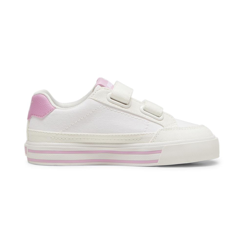 Foto 3 pulgar | Tenis Puma Court Classic Vulc Formstrip Beige para Niña