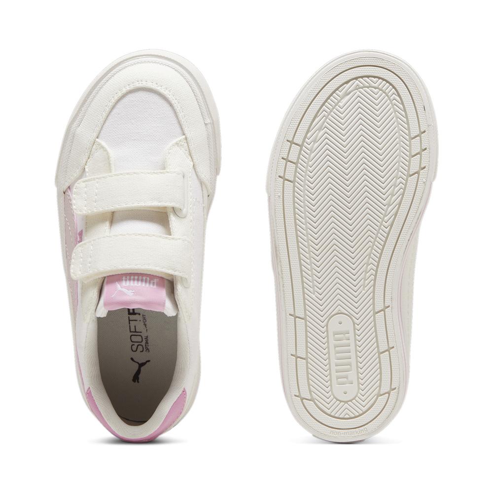 Foto 7 pulgar | Tenis Puma Court Classic Vulc Formstrip Beige para Niña