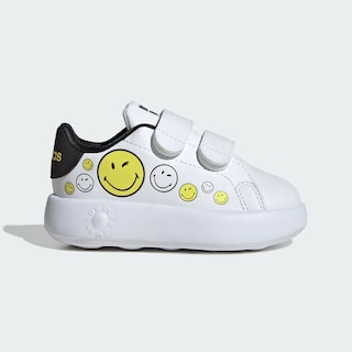 Foto 2 | Tenis Adidas Smiley Advantage Kids Adidas Blanco Niños