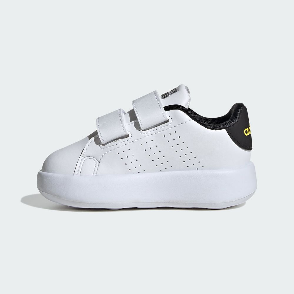 Foto 4 pulgar | Tenis Adidas Smiley Advantage Kids Adidas Blanco Niños