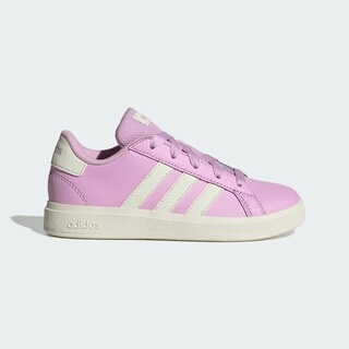 Foto 2 | Tenis Adidas Grand Court Lifestyle Para Tenis Con Cordones Adidas Violeta Niños
