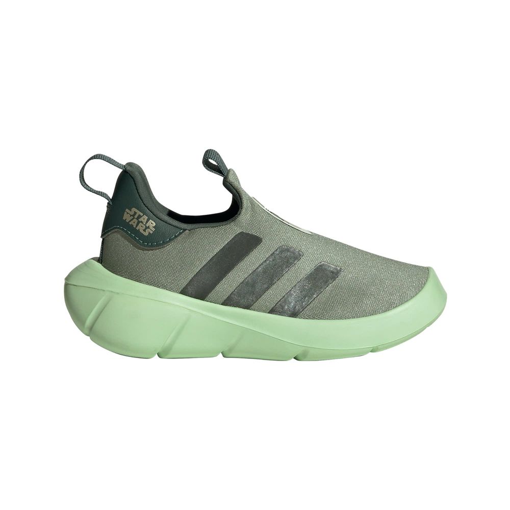 Foto 2 pulgar | Tenis Monofit Mandalorian I Adidas Verde Niños