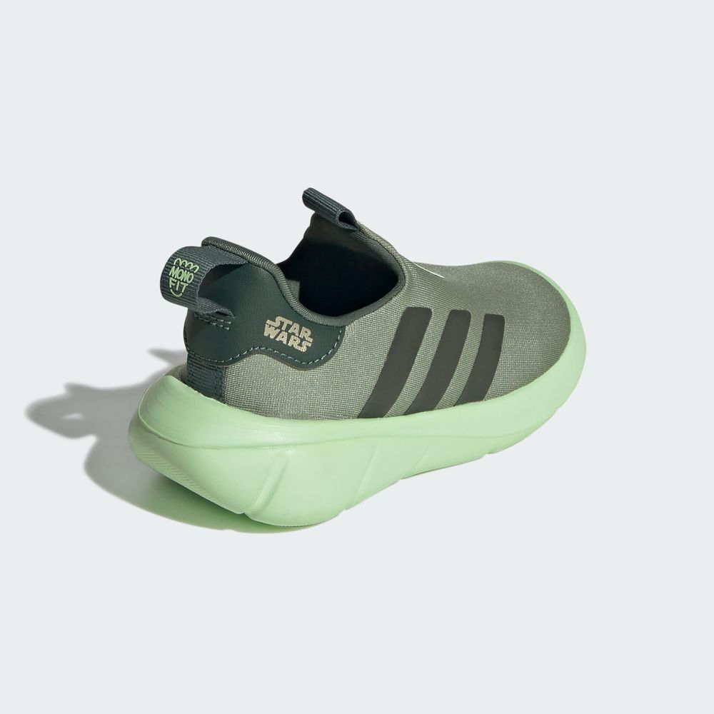 Foto 9 pulgar | Tenis Monofit Mandalorian I Adidas Verde Niños