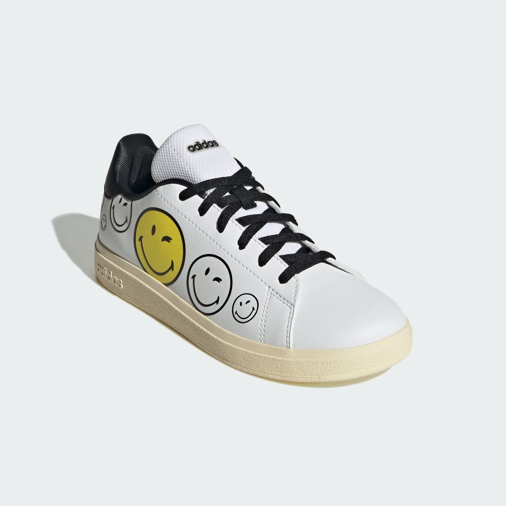 Foto 7 pulgar | Tenis Adidas X Smiley Advantage Base 2.0 Kids Adidas Blanco Niños