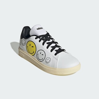 Foto 6 | Tenis Adidas X Smiley Advantage Base 2.0 Kids Adidas Blanco Niños