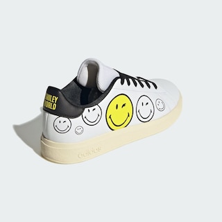 Foto 7 | Tenis Adidas X Smiley Advantage Base 2.0 Kids Adidas Blanco Niños