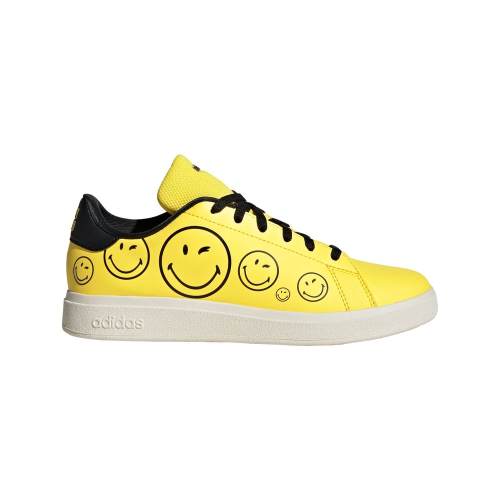 Tenis Advantage Base 2.0 Kids Adidas Amarillo Niños