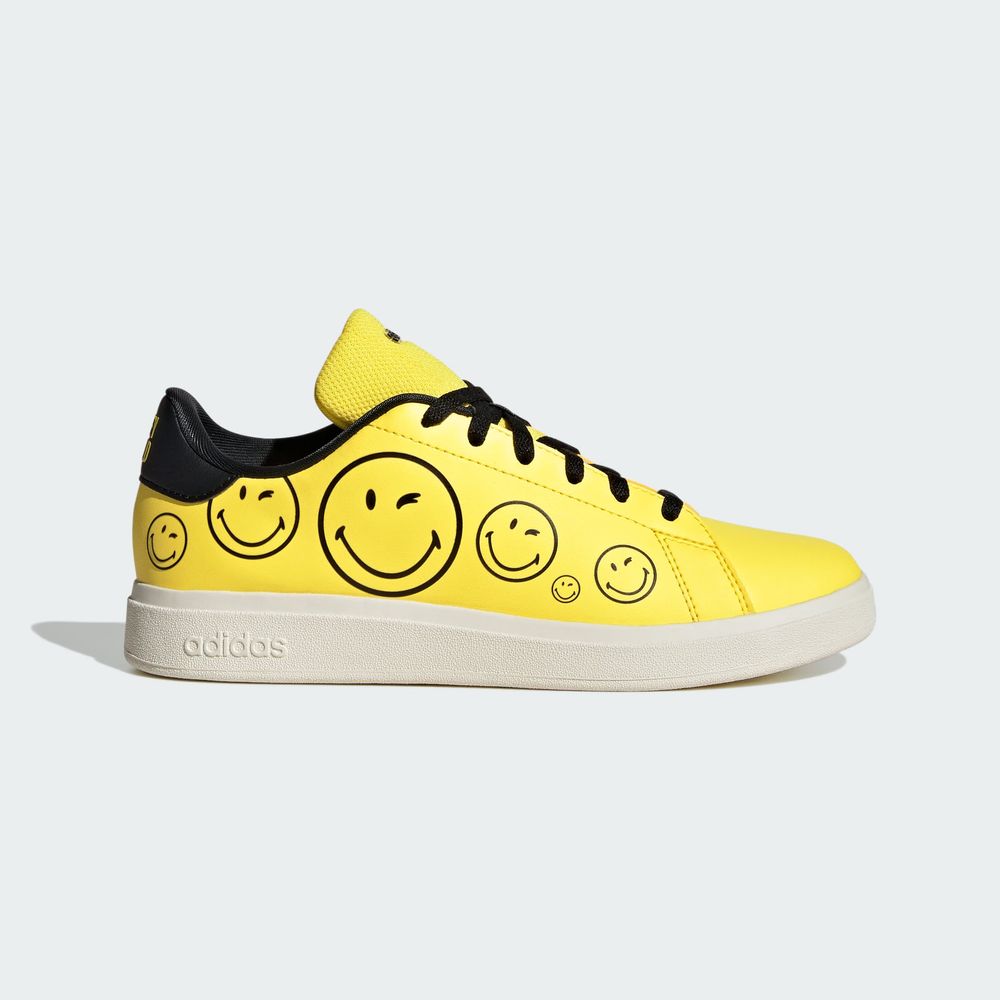 Foto 3 pulgar | Tenis Advantage Base 2.0 Kids Adidas Amarillo Niños