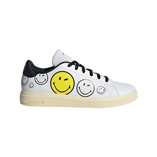 Foto 1 | Tenis Adidas X Smiley Advantage Base 2.0 Kids Adidas Blanco Niños