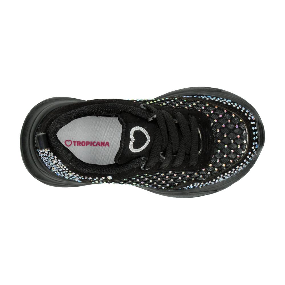 Foto 8 | Tenis Tropicana Negros T15-18 para Niña