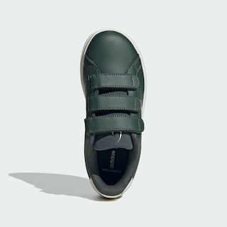 Foto 4 | Tenis Advantage Mandalorian Cf Adidas Gris Niños