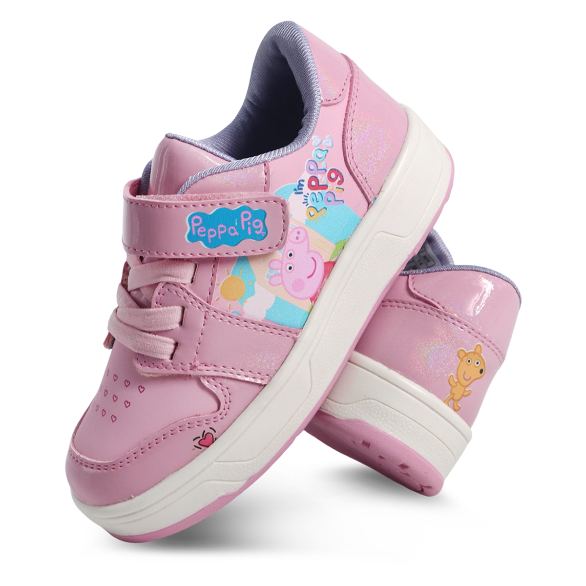 Foto 4 pulgar | Tenis Peppa Pig Para Niña