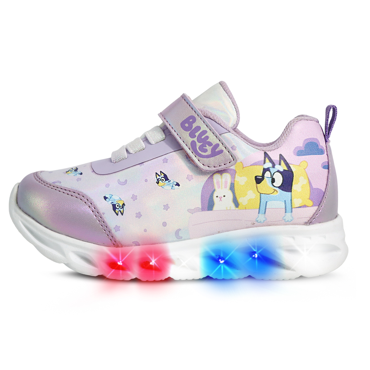 Tenis Bluey Bingo  Con Luces Para Niña
