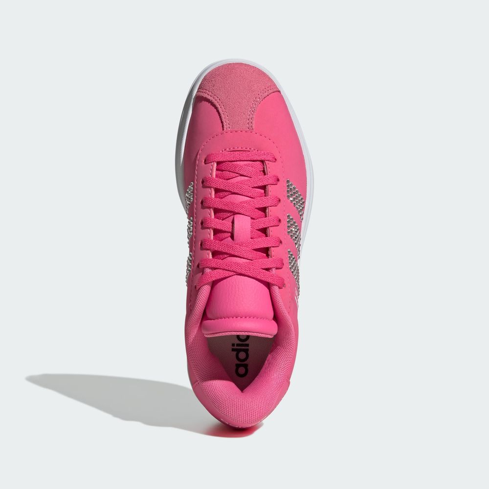 Foto 5 pulgar | Tenis Vl Court Bold Niños Adidas Rosa Niños