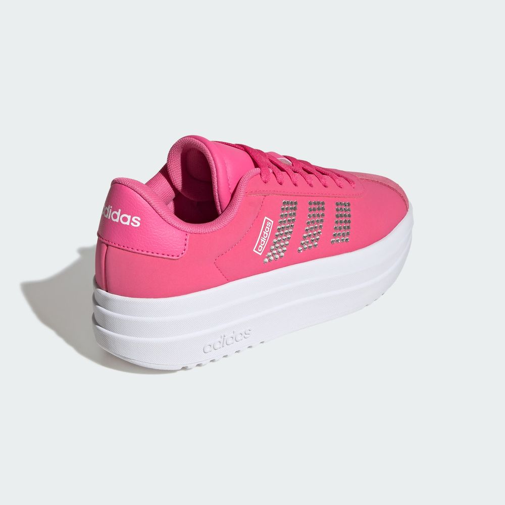Foto 8 pulgar | Tenis Vl Court Bold Niños Adidas Rosa Niños