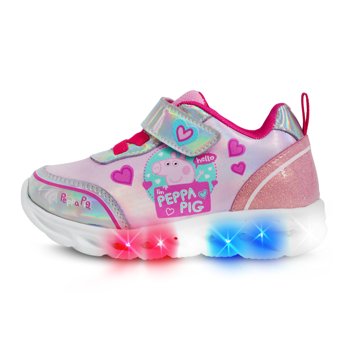 Tenis Peppa Pig Con Luces Para Niña
