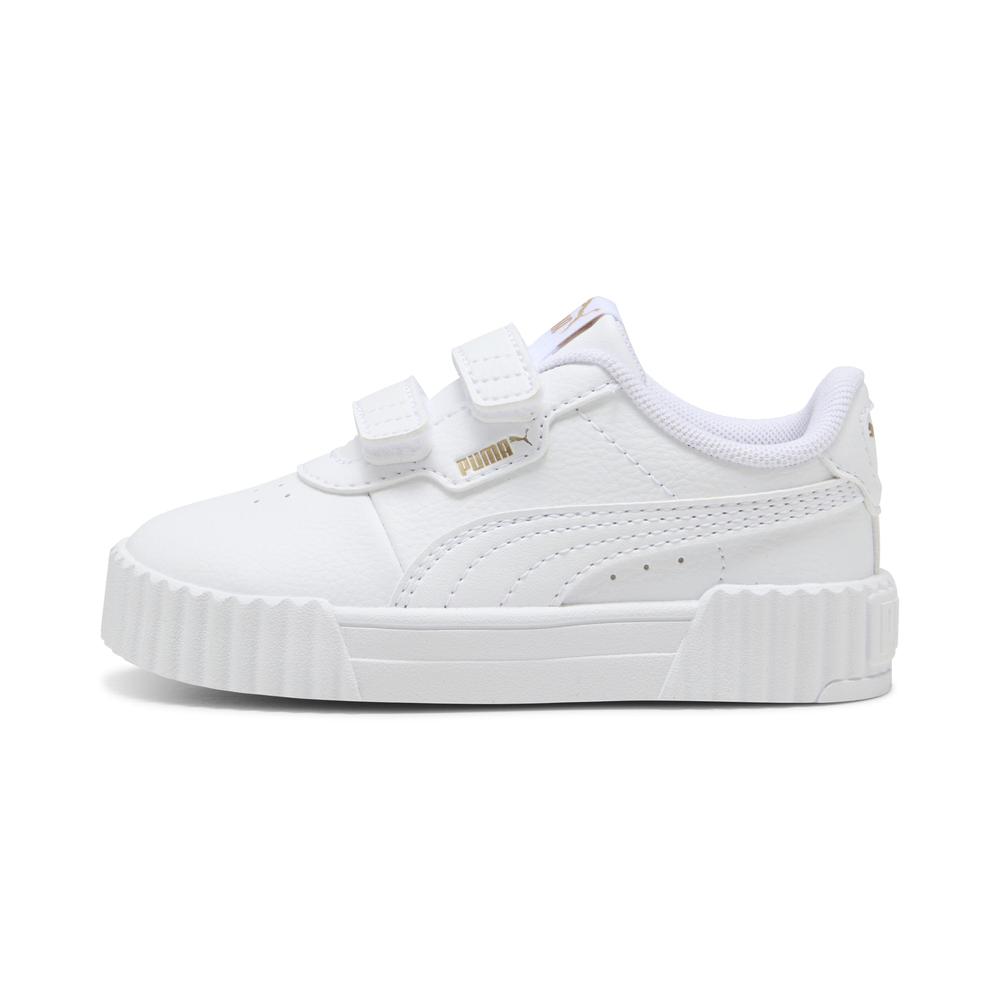 Foto 1 | Tenis Puma Carina 3.0 Infantil Para Niña Blanco